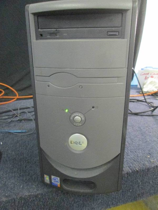 lot 211 image: Dell Dimension 4600 Computer Tower,...