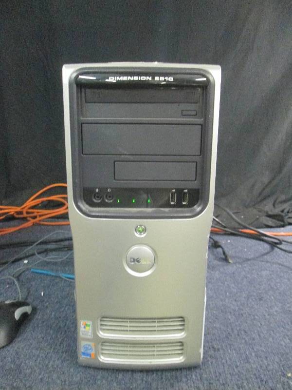 lot 213 image: Dell Dimension E510 Computer Tower ...