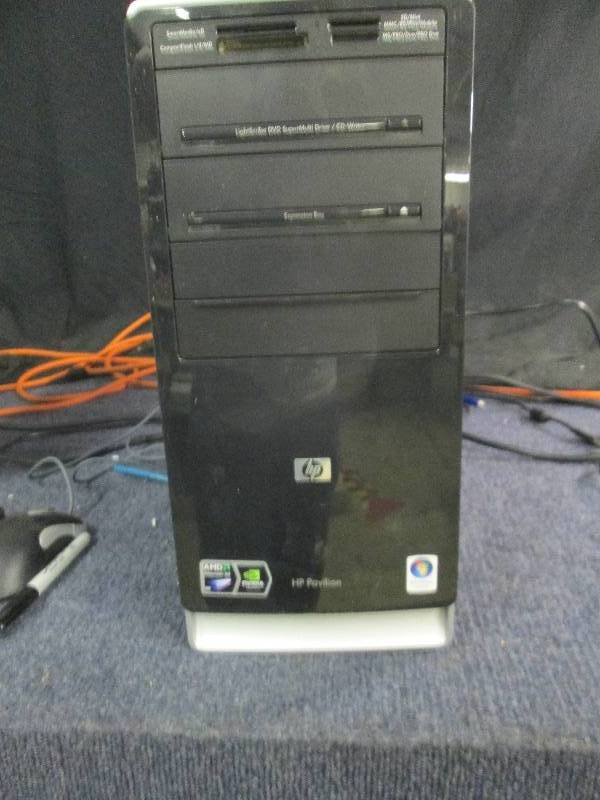 lot 215 image: HP Pavilion Computer Tower  no hard...