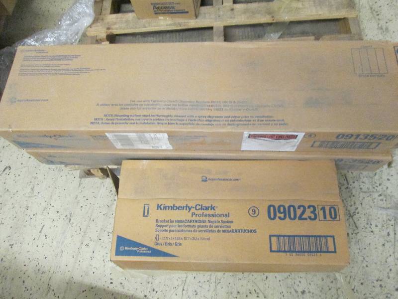 lot 237 image: Lot of 2 Kimberly Clark Mounting  S...