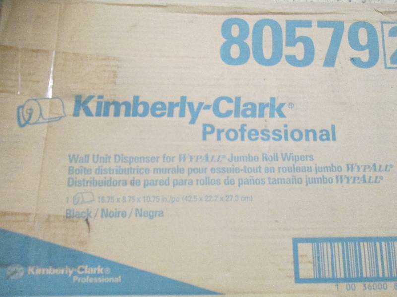 lot 240 image: Lot of 2 Kimberly Clark Wall Unit D...