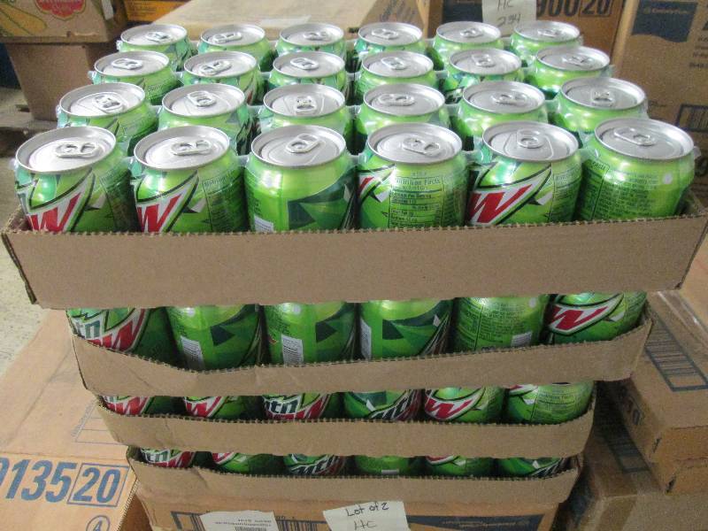 lot 241 image: Lot of 4 Cases of 24- 8oz Mountain ...