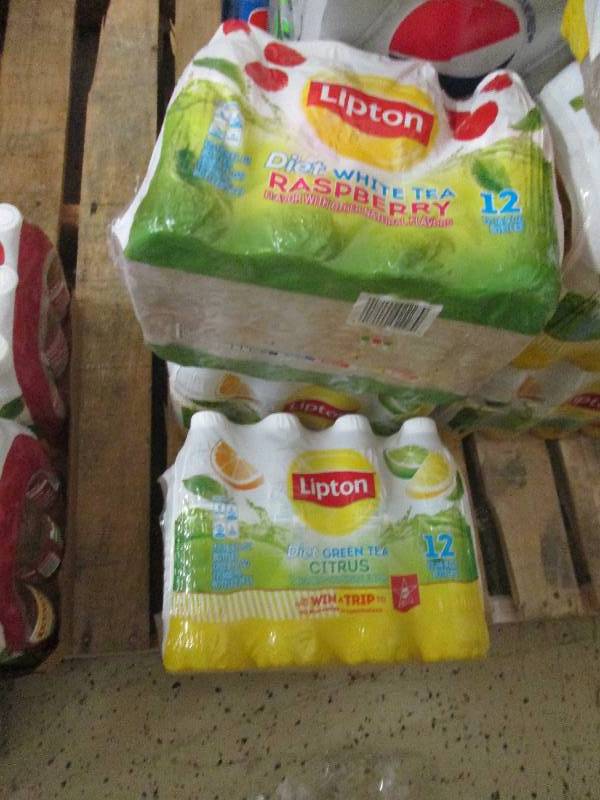 lot 252 image: Lot of 2- 12pk 16.9 oz Lipton Diet ...