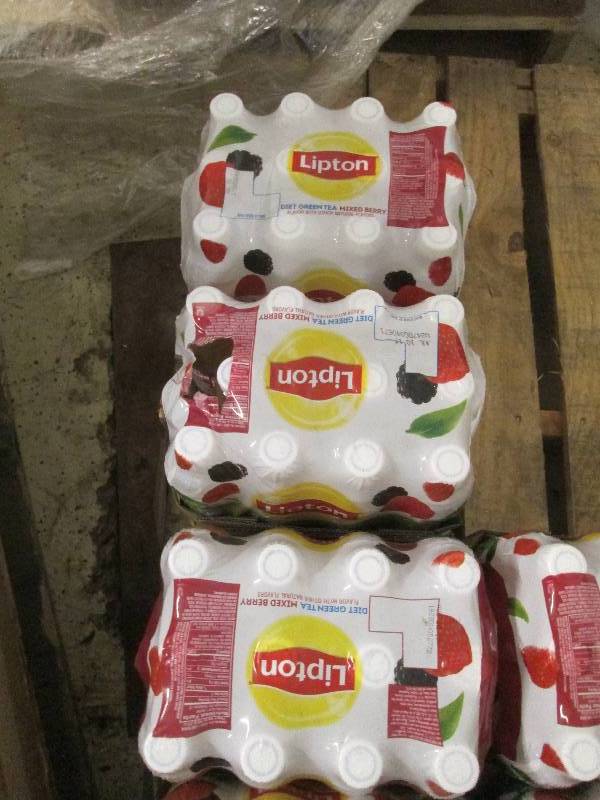 lot 253 image: Lot of 3- 12pk 16.9 oz Lipton Diet ...