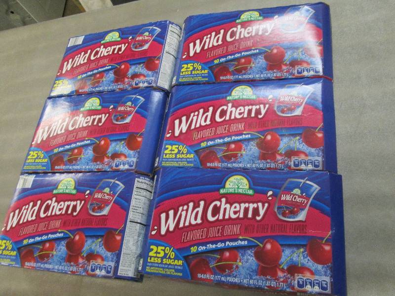 lot 260 image: Lot of 6 Packs in date Natures Nec...