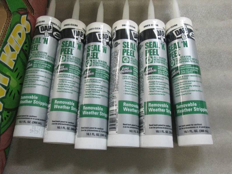 lot 283 image: Lot of 6 DAP10.1 fl oz Seal-N-Peel ...