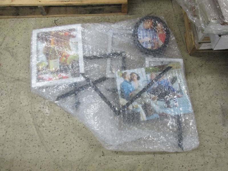 lot 301 image: Picture Frame Collage- some assembl...