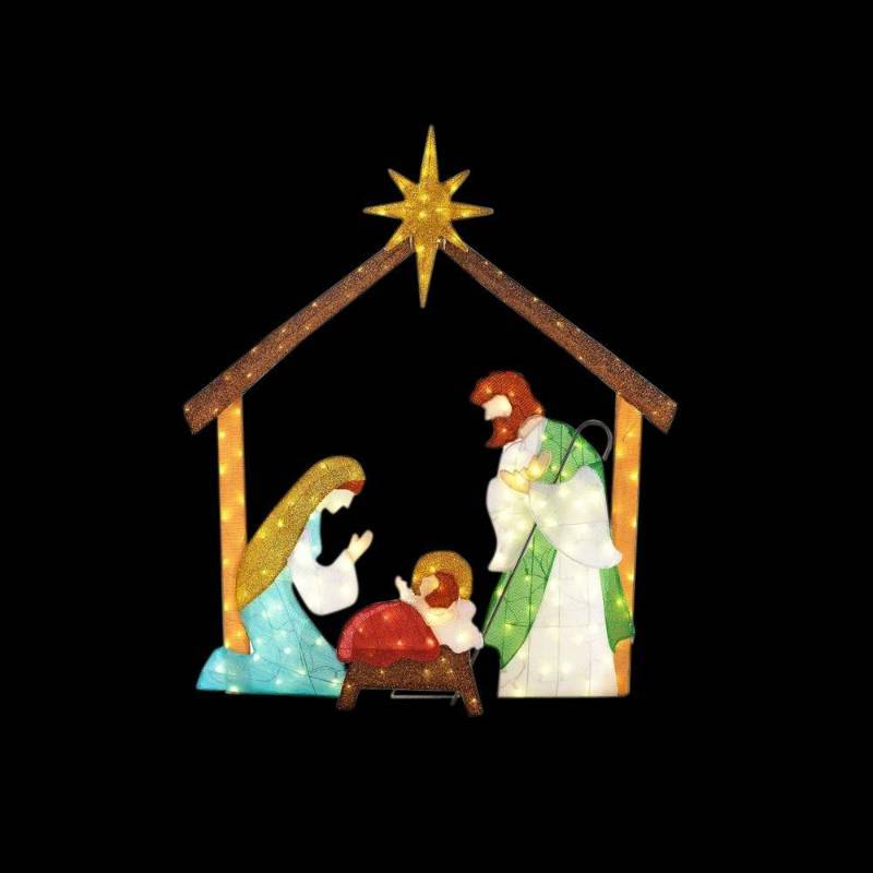 lot 45 image: Home Accents Holiday 66 in. LED Lig...
