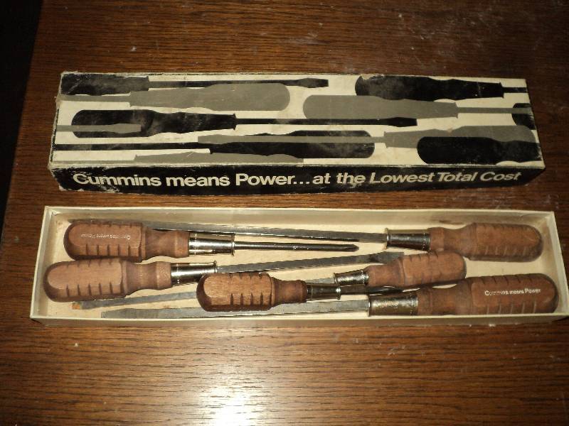 lot 22 image: box of cummins tools...