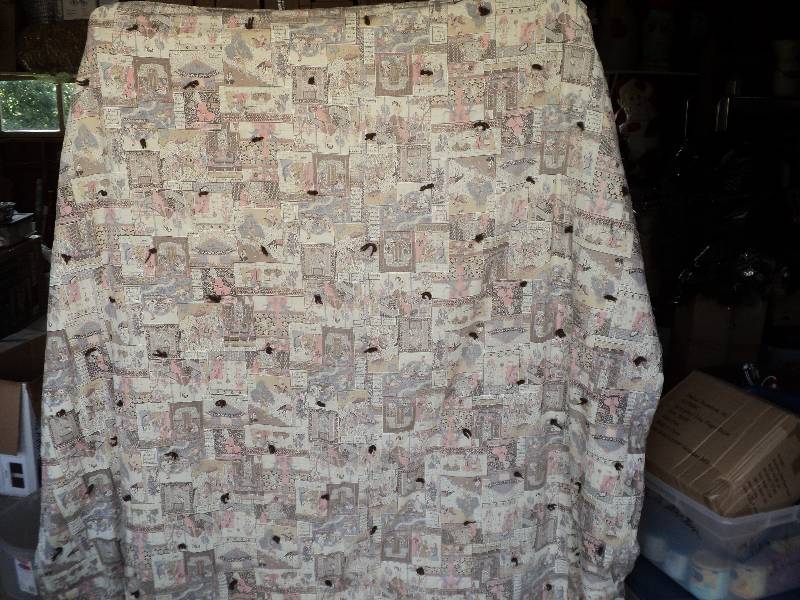 lot 51 image: vintage quilt...
