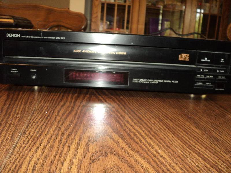 lot 71 image: denon CD changer...