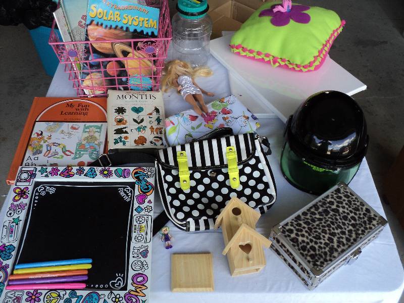 lot 73 image: box of toys...
