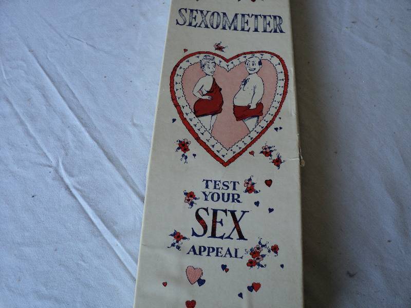 lot 103 image: vintage sexometer in box...