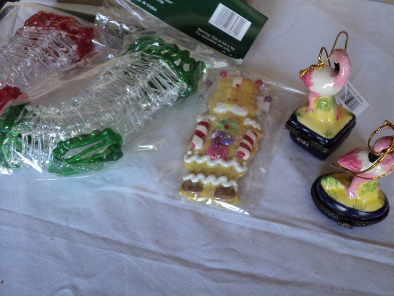 lot 147 image: 12 new stockings, 12 gingerbread, a...