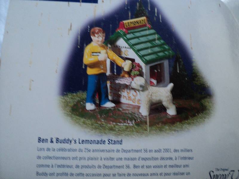 lot 198 image: dept 56 ben and buddys lemonade st...