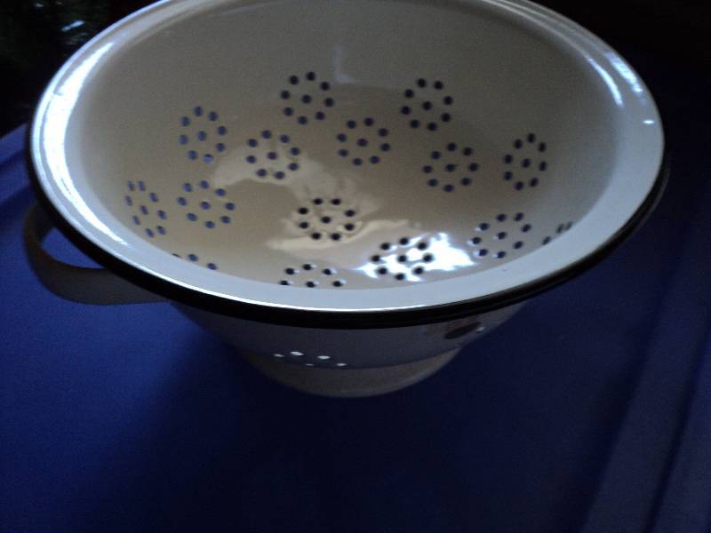 lot 215 image: Colander...