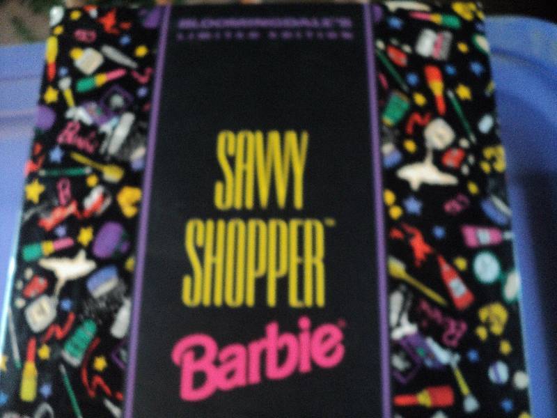 lot 234 image: savvy shopper barbie...