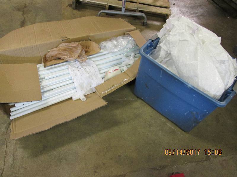 lot 11 image: Palm Springs 10 x 20 party tent wit...