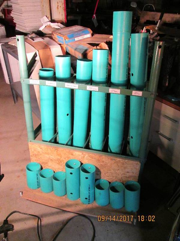 lot 54 image: Sorter for long parts, 34 wide...