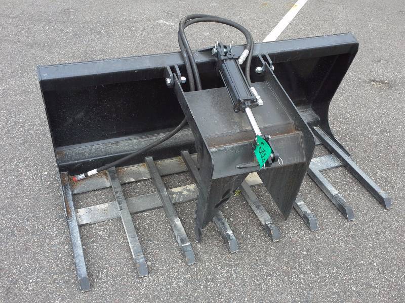 60 Single Grappler Bucket (Skid Steer Attachment)