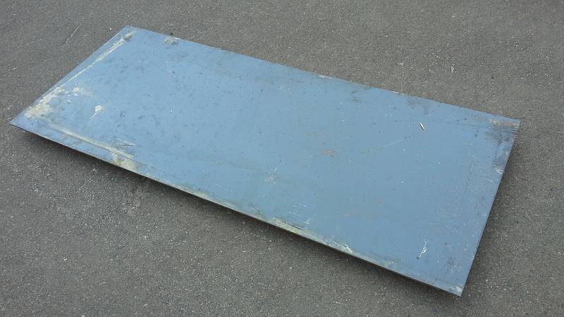 Blank Push Plate (Skid Steer)