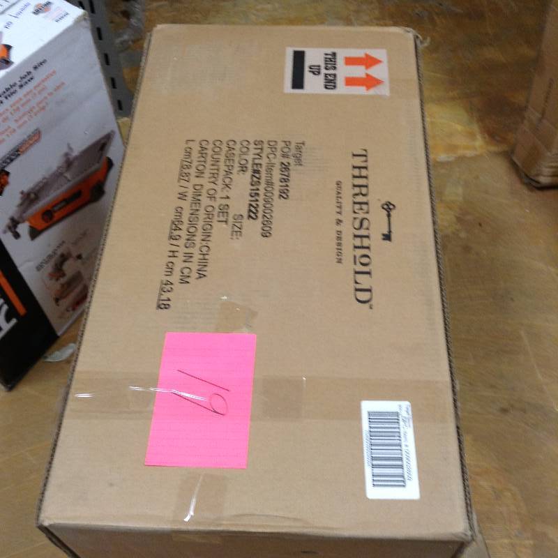 lot 19 image: Threshold Outdoor Chairs set of 2 New
