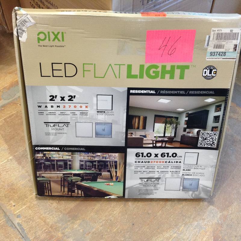 lot 46 image: pixi FlatLight LED 2x 2 Never used