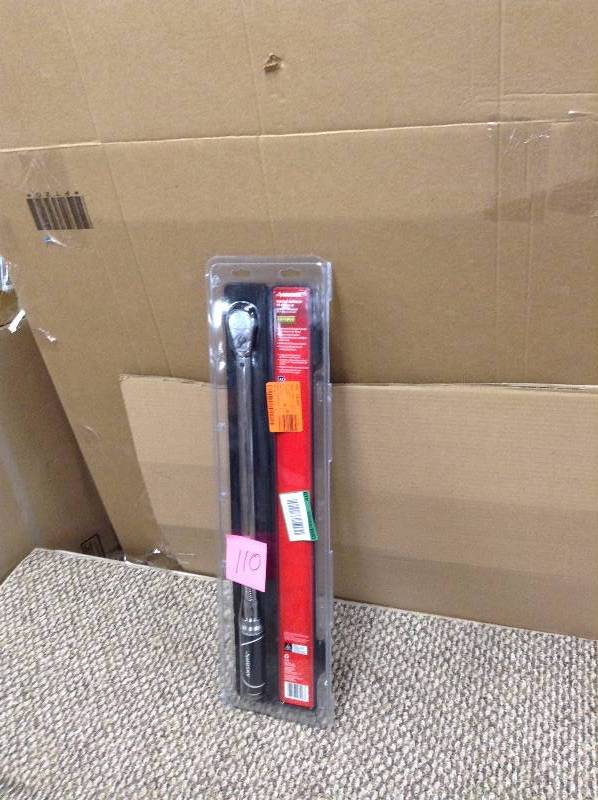 lot 110 image: Husky Wrenches 12 In. Drive Click Torque