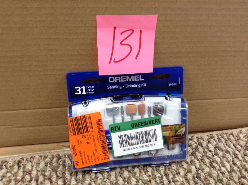 lot 131 image: Dremel sanding and grinding kit