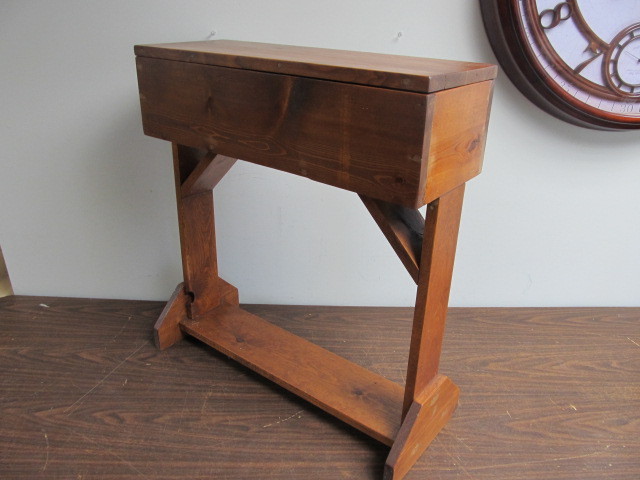 lot 120 image: Solid Wood Planter Box