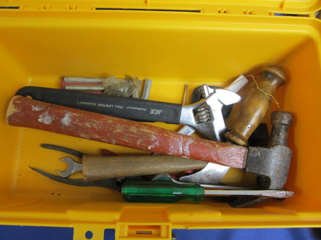 lot 124 image: Nice Clean Plano ToolTackle Box wTools