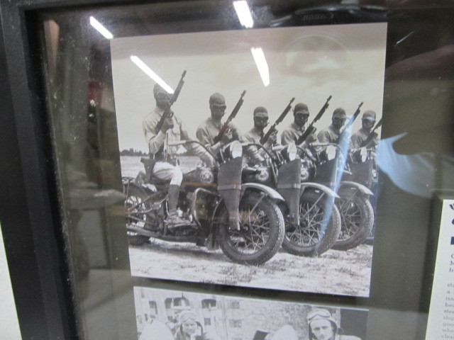 lot 127 image: Harley-Davidson Shadowbox Wall Display