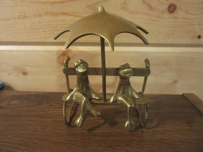 lot 58 image: Lot of Animal Brass Figurines