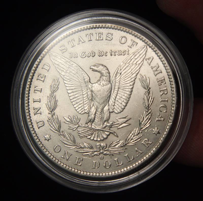 1886-O MORGAN SILVER DOLLAR UNC. EXTREMELY RARE