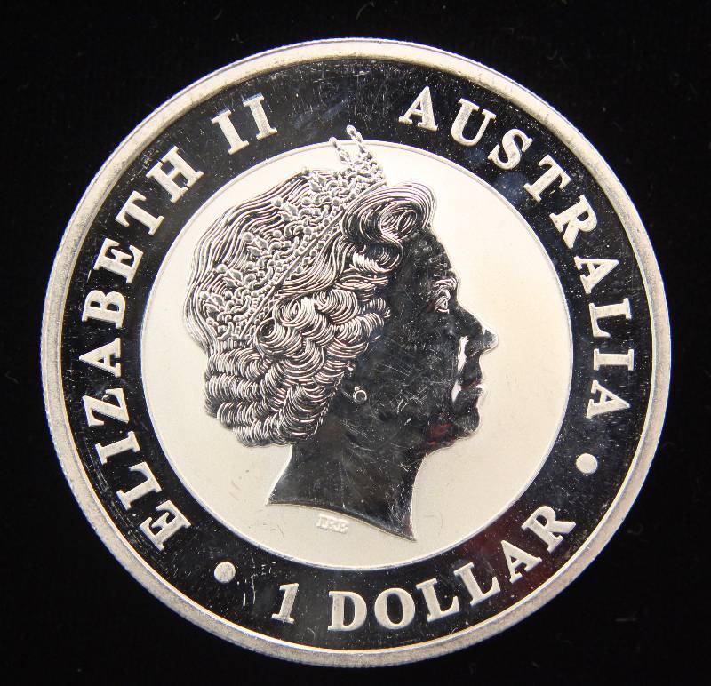 2011 AUSTRALIAN KOALA 1 TROY OZ. .999 FINE SILVER