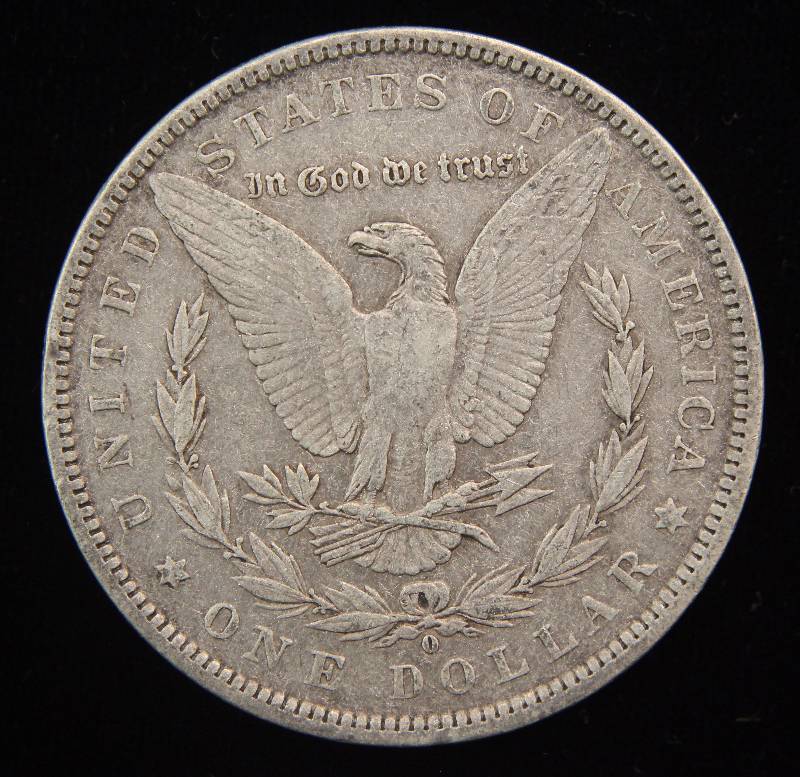 1889-O MORGAN SILVER DOLLAR VF