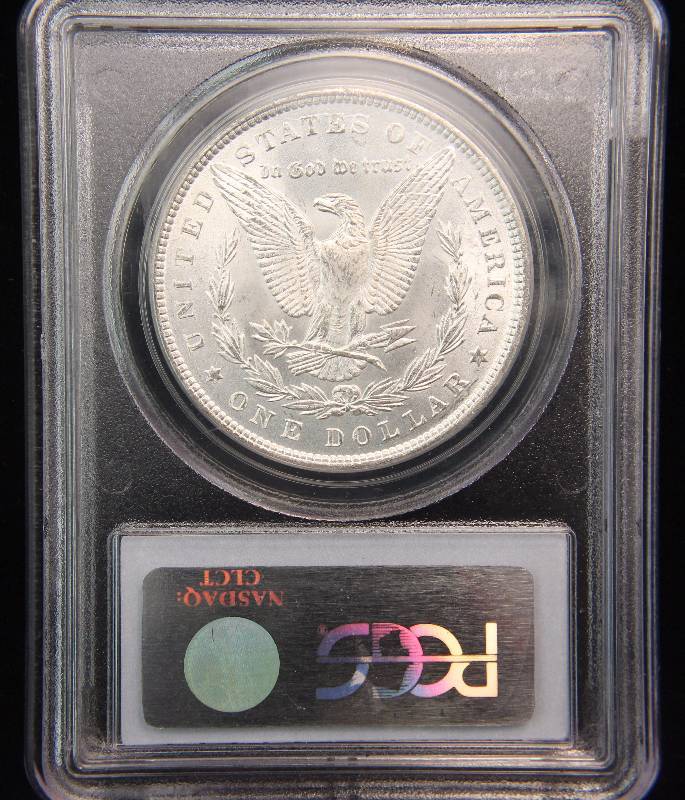 1887 MORGAN SILVER DOLLAR MS64 PCGS