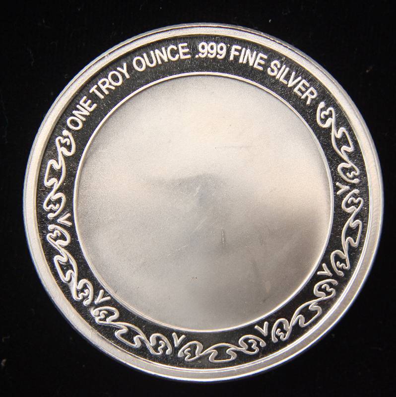 1 TROY OZ. .999 FINE SILVER LIBERTY SILVER ROUND