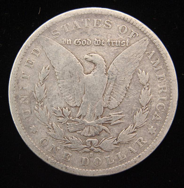 1884-S MORGAN SILVER DOLLAR