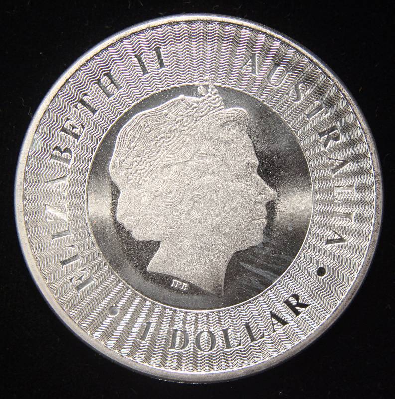 2017 AUSTRALIA KANGAROO 1 TROY OZ. .999 FINE SILVER