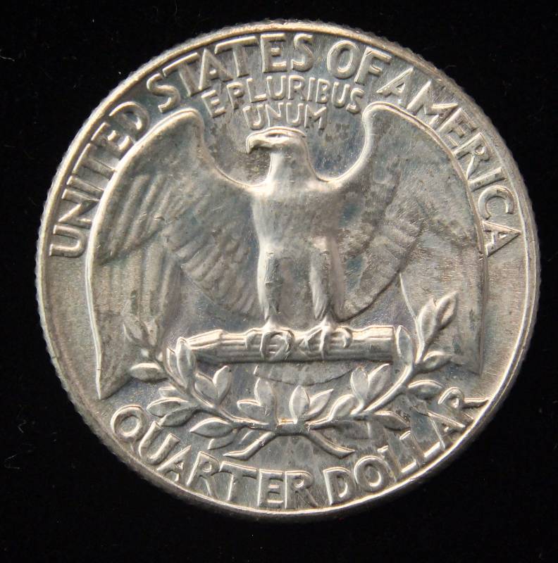 1960 WASHINGTON SILVER QUARTER BU UNC