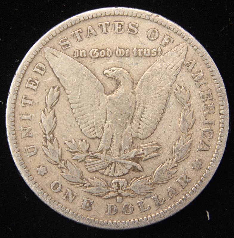 1890-S MORGAN SILVER DOLLAR
