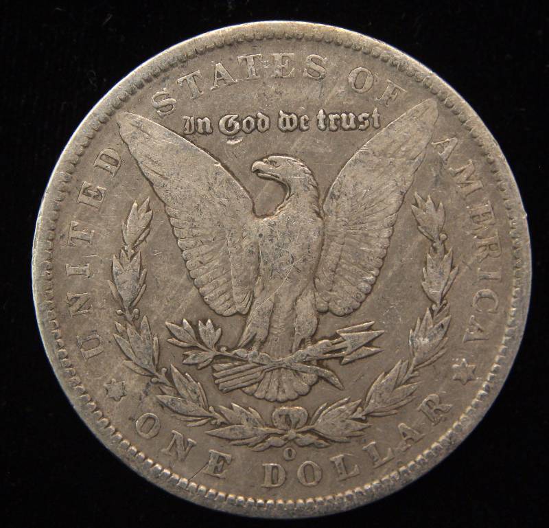 1891-O MORGAN SILVER DOLLAR VF
