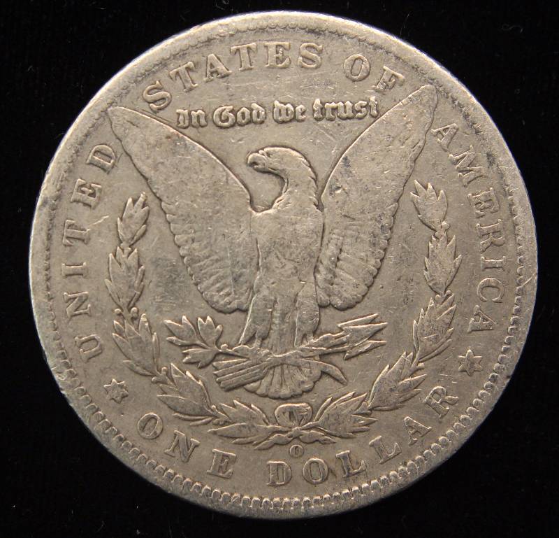 1896-O MORGAN SILVER DOLLAR