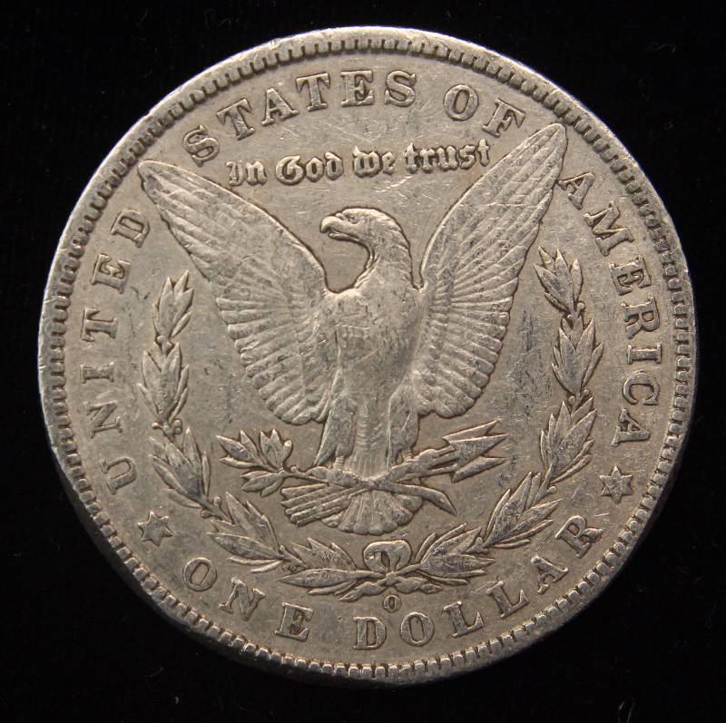 1900-O MORGAN SILVER DOLLAR VF