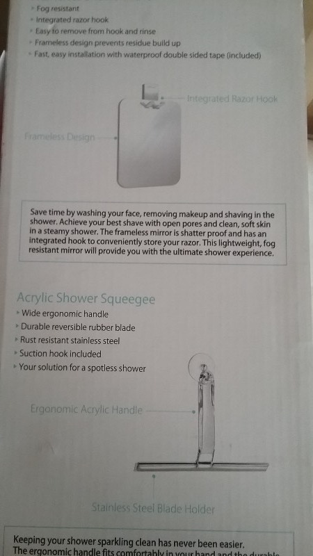 Better Living 3 Piece Stainless Steel Shower Caddy