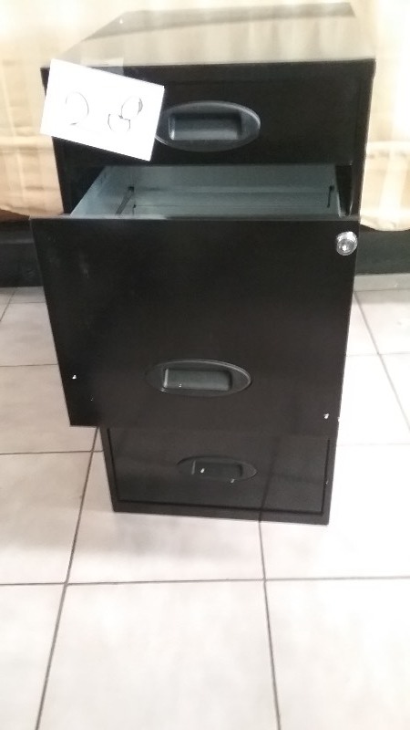 Soho 3 Drawer File Cabinet