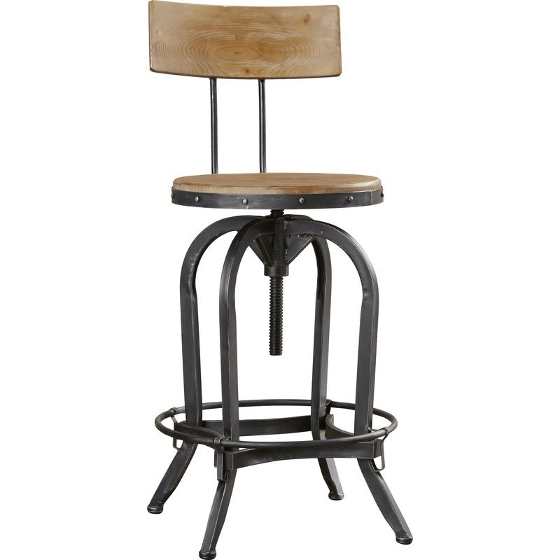 2 Unit Nichols Hills Adjustable Height Swivel Bar Stools