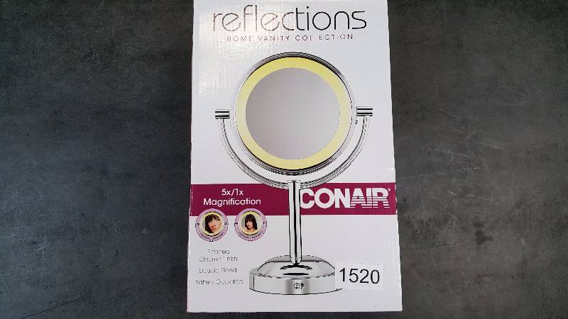 Conair Chrome Lighted Mirror