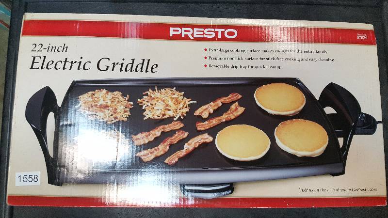 Presto 22 Extra-Large Electric Griddle